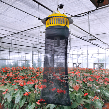 TPSC-4-2型大棚殺蟲(chóng)燈帶有儲(chǔ)蟲(chóng)袋