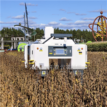 無人車式高通量表型采集分析平臺(tái)（橫跨式）