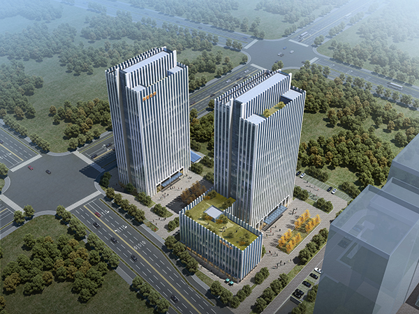 （位于智慧網(wǎng)谷的托普云農(nóng)總部大廈·在建中）
